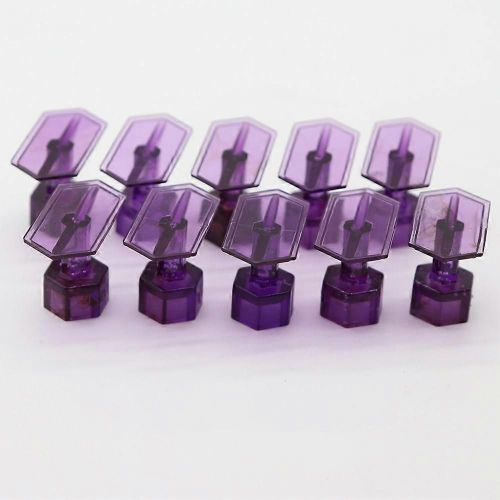 10pcs Violet Extracteur Tabs Sans Peinture Dent Repair Tabs Colle Tirant Tabs Kit Pour Automobiles Motos Traitement De La Tôle