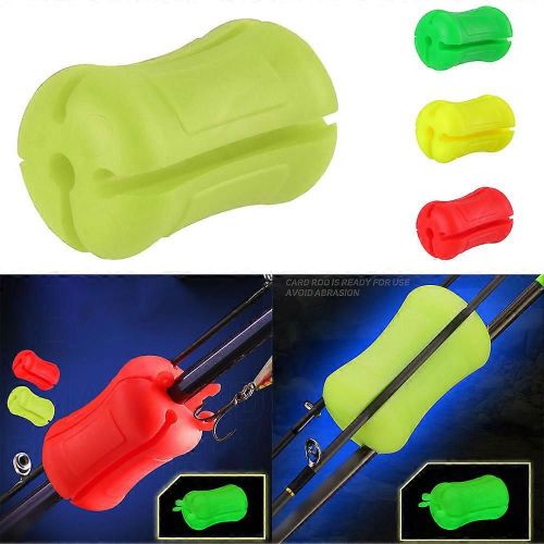 Support De Protection De Canne À Pêche Stop Puller Rack De Stockage Canne À Pêche Boule Fixe Support De Rangement En Silicone Élastique Cannes À Poisson Accessoire
