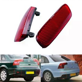 Angrong 2x Réflecteur De Pare-Chocs Arrière Rouge Sans Lumière Pour Citroen C1 C5 Peugeot 107 206 607 Expert Pour Fiat Scudo