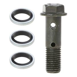 Boulon Banjo Moto Étrier Boulons Vis De Purge Bouchon M10x125mm Vis De Purge De Cylindre De Frein Pour Suz