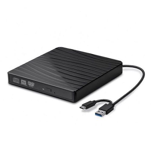 Lecteur de CD-ROM DVD USB 30 Type-C Boîtier de lecteurs optiques externes SATA vers USB Pour ordinateur portable sans lecteur