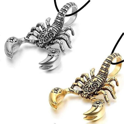 Collier Vintage roi Scorpion pour hommes, accessoires