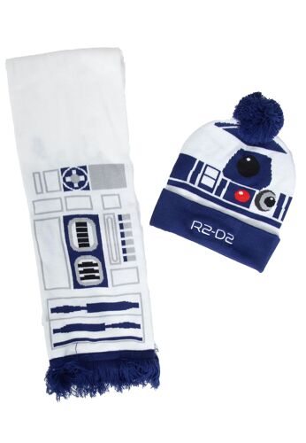 Star Wars - R2-D2 - Ensemble De Cadeau - Bleu - Onesize - 100% Polyamide