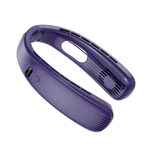Ventilateurs de cou sans pales,casque portable sans feuille USB comme illustré