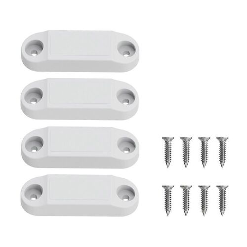 Loquet de porte de bagage magnétique pour VR,loquet de porte de rangement pour VR blanc