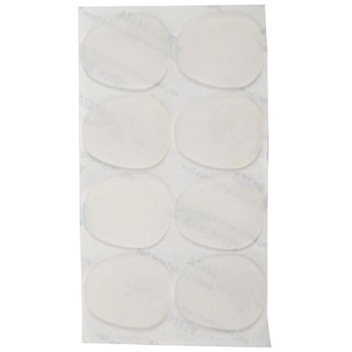 8pcs Alto/Ténor Sax Embouchure Patches Coussinets Coussins Transparent