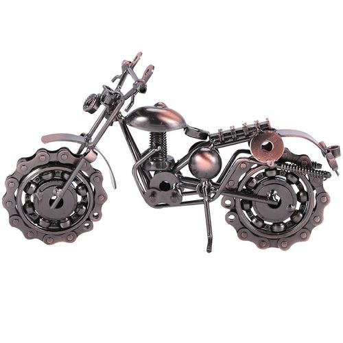Artisanat en métal moto moto modèle décoration d'intérieur ornement cadeau