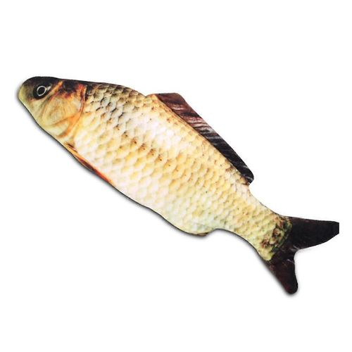 Chat Jouet Flopping Fish,Électrique Mouvement Poisson Jouet Wiggle Fish Kitty Toy