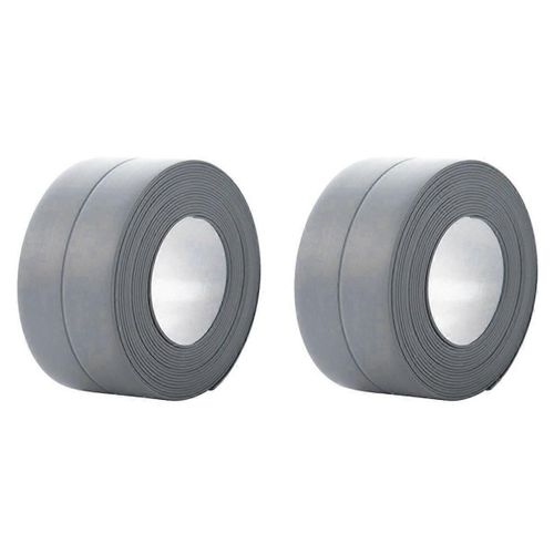 Ruban d'étanchéité étanche Douche Lavabo Bain Sealer 3.2m x 2.2cm gris