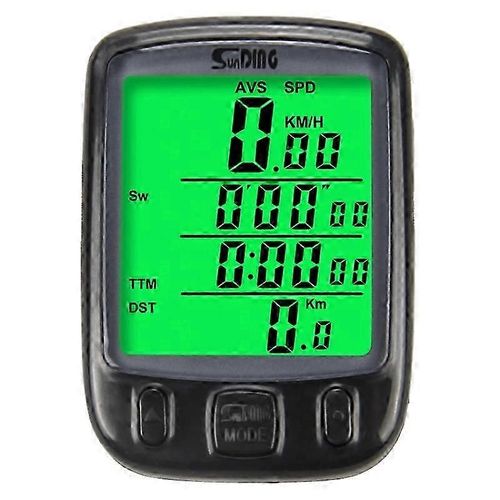 Compteur De Code Ordinateur De Vélo Étanche Avec Rétroéclairage Vélo D'ordinateur Filaire Sans Fil