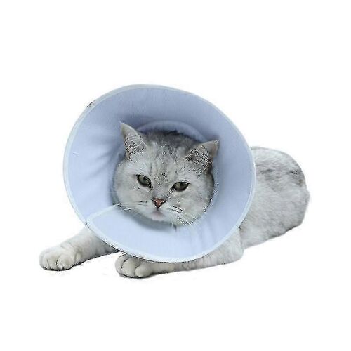 Collier De Récupération Pour Chat Doux,Cône De Chat De Chien Réglable,Collier De Cône De Protection Post-Opératoire Pour Chien,Pour Chats