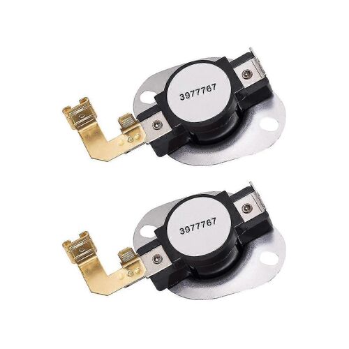 2 pièces 3977767 pièce de rechange pour thermostat de sécheuse - facile à installer - remplace 3399693 wp3977767 wp39