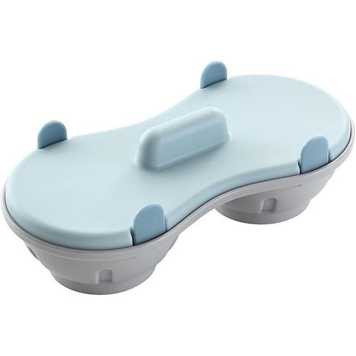 Bouilloire À Oeufs Au Micro-Ondes,Pocherier À Oeufs Au Micro-Ondes De 2 Tasses,Machine À Oeufs Pochés Au Micro-Ondes,Pochoir À Oeufs Au Micro-Ondes