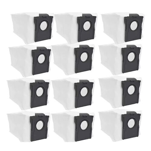 12pcs sac à poussière pour pièces de rechange d'aspirateur robot X30 / X30 Pro Ultra S30