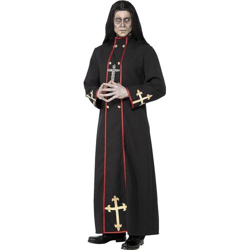 Costume De Ministre De La Mort,Noir,Avec Robe(M)