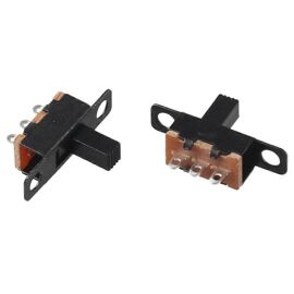 Kit 80 Interrupteurs Coulissants Miniatures SPDT - 3 Broches, 2 Positions, Pour Breadboard Arduino