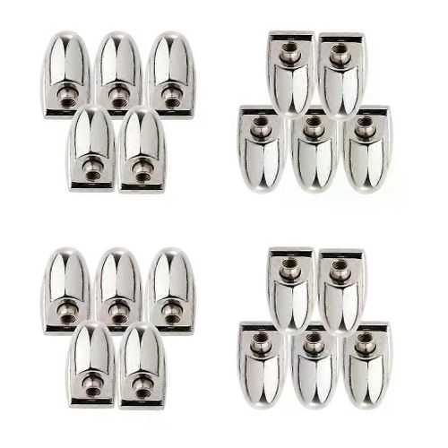 20 X Crochets De Tambour Pince Caisse Claire Cosses De Tambour Pour Pièces De Kit De Batterie Pièces De Rechange Pour Percussions De Kit De Batterie De Jazz