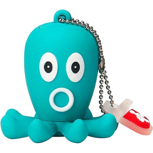 Clé Usb 32Go,Flash Drive Clef Usb Personnalisée Animé Pendrive Mignon Idéal Cadeau Pour Enfant Fille Garçon¿Pieuvre32Go¿