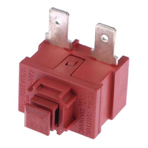 1Pc clavier bouton interrupteur pour KAN-L5 10A 250V 2Pin chauffe-eau aspirateur Serrure spéciale Interrupteur de cuisinière électrique autobloquant