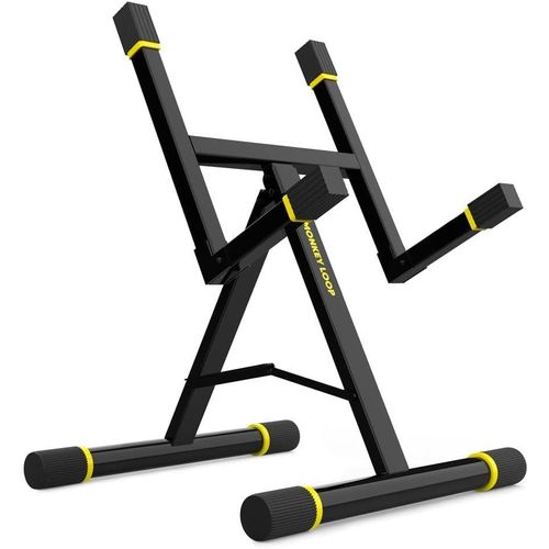 ChenQuanSarl-Amp Prime - Soutien Pour Les Amplificateurs De Guitare - Floor Stand Pour Guitares Électriques, Acoustiques Et Basses Électriques - Structure Robuste - Réglable En Hauteur Et Pliable
