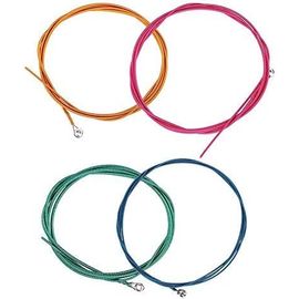 Chenquansarl-Cordes Pour Basse Électrique, Cordes Basses 1.16mm 1.44mm 2.0mm 2.54mm 4 Cordes Colorées Cordes Pour Instruments Électriques Bass String