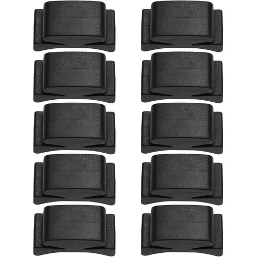 Chenquansarl-Lot De 10 Supports De Médiators En Caoutchouc Pour Tête De Guitare 25 X 12 Mm Pour Guitare Basse Ukulélé