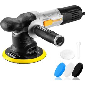 ChenQuanSarl-Polisseuse Orbitale 800W Double Action Polisseuse Voiture Impliquer Pad 150 Mm Et Orbite De 9 Mm, 6 Vitesses Variables 1800-5500 Rpm- Lustreuse Idéale Pour Détailing, Polis Et Cirage Aut