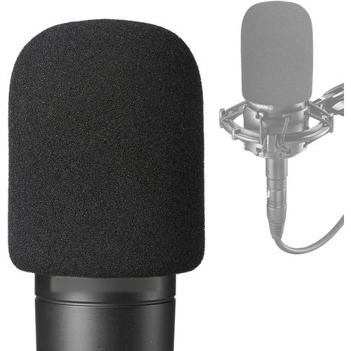 ASFASFq-AT2035 Bonnette Micro en Mousse - Microphone Filtre Anti-pop Professionel pour réduire bruit pour Micro à Condensateur Audio Technica AT2035 par