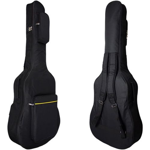 Chenquansarl-Housses Pour Guitare,Sac De Guitare De 41 Pouces, Sac À Dos De Guitare Imperméable Épais Imperméable À L'eau Plus De Coton, Une Variété De Couleurs (Noir)