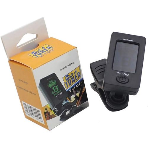 Chenquansarl-Accordeurs Universels, Clip Électronique Sur Les Régulateurs D'accordeur D'écran Lcd Pour Guitare Chromatique Basse Violon Ukulélé Instrument À Cordes