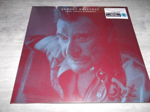 Johnny Hallyday 2 Sortes D Hommes-Vinyle-Bleu