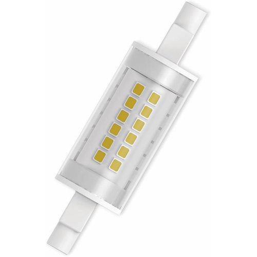 Led Slim Line R7s | Tube Crayon Led Culot R7s, 12w = 100w Équivalent Incandescent | Blanc Chaud | 2700k, Pack Unique