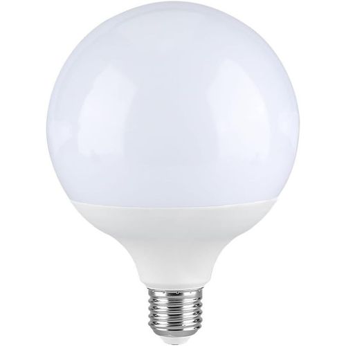 Ampoule Led Globe E27 18w (Équivalent 125w) G120 - Chip Samsung - 2000 Lumen - Ouverture Du Faisceau Lumineux 200° - Efficacité Maximale Et Économie D'énergie - 6500k Blanc Froid