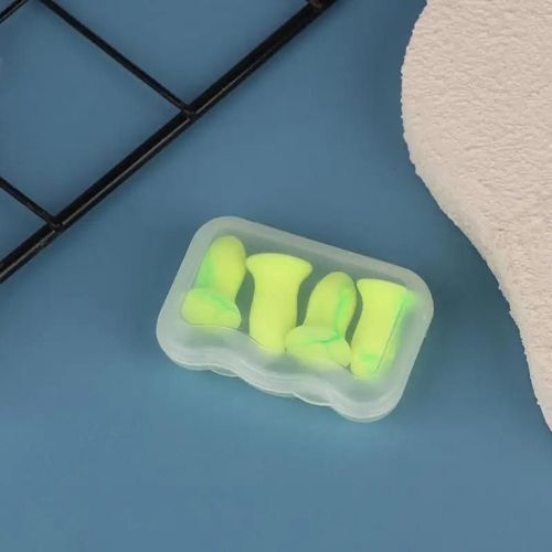 Euty-Bouchons D'oreille Réutilisables,Anti-Bruit,Aide Au Sommeil,Soins Des Oreilles,Réduction Du Bruit,Isolation Phonique,1/3/5 Boîtes-1box 4pcs
