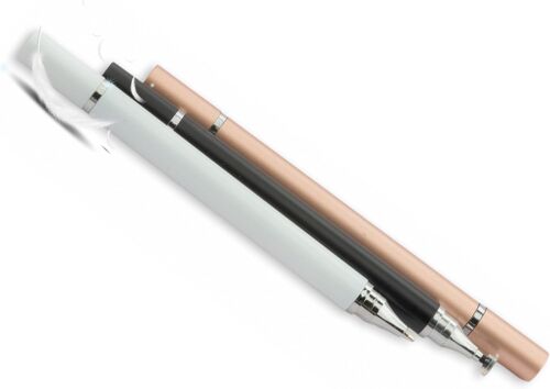 Lot De 3 Stylets De Précision 2 En 1 Et Pointe À Bille Compatibles Avec Ipad, Iphone, Samsung, Kindle Touch, Appareils Tactiles Capacitifs, Couleurs Mélangées
