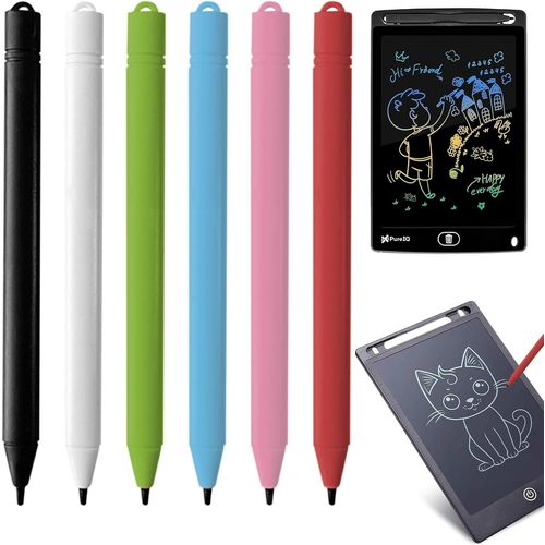 6 Pcs Stylos De Rechange Pour Tableau D'écriture Lcd,Stylet Pour Tableau À Dessin Lcd,Stylos Pour Tableau D'écriture,Stylos Pour Tableau D'écriture Pour Lcd