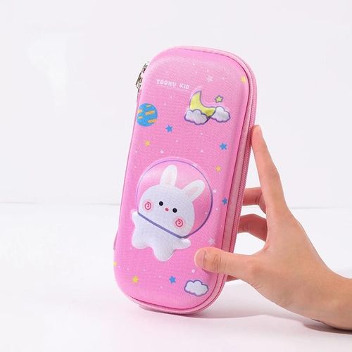 Trousse À Crayons Mignonne,Trousse À Crayons De Dessin Animé,Sac De Grande Capacité,Trousse À Crayons,Papeterie Cadeaux.E.