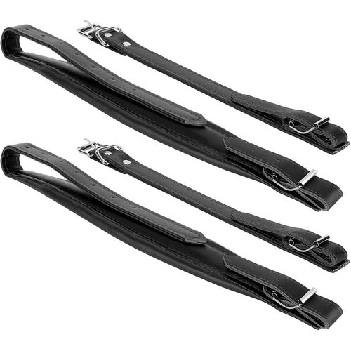 Chenquansarl-Sangles D'accordéon, Kit De Sangles D'accordéon 2 Pièces Sangle D'accordéon Ensemble De Sangles D'accordéon Accessoire En Cuir Pu Réglable Pour Basses 16 À 120