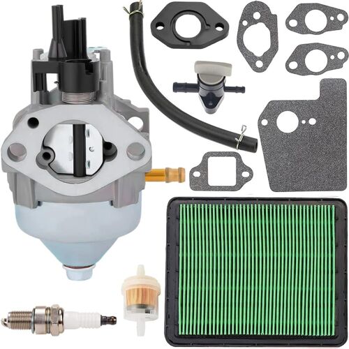 MEVRONISSHOP-16100-Z8B-901 Carburateur (BB76A A) pour Honda GCV160LA0 GCV160LA1 S3B S3LB Moteurs HRR216K10 HRR216K9 HRS216K5 HRS216K6 HRS216K7 Tondeuse à Gazon avec Filtre à air Bougie Filtre à Carbu