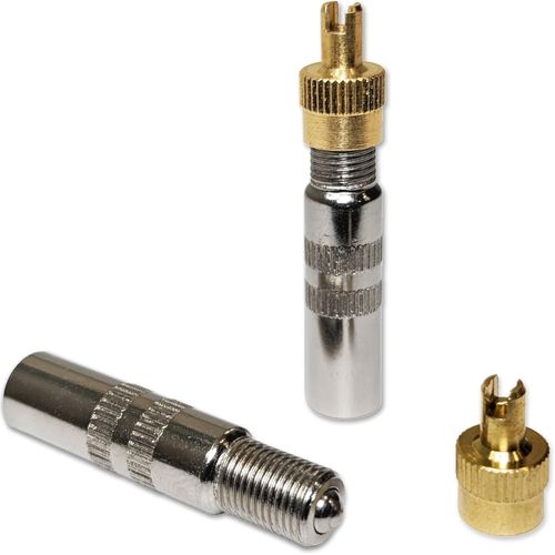 Cmjaagur-Rallonge De Valve De Pneu De 4 Cm Ultra Pratique Pour Accès Difficile Et Étroit Avec Petit Démonte-Obus Intégré. Utilisation Parfaite Pour Trottinette Électrique Dualtron Et Xiaomi[M664]