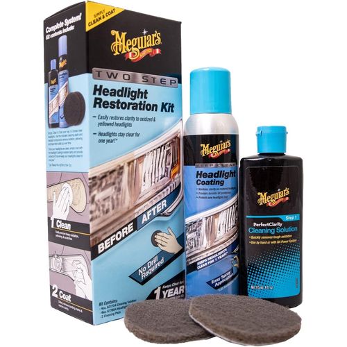 Checarzhn--No1-G2970eu Kit Rénovation Phares Et Optiques 2 Étapes - 115 Ml + 3 Accessoires