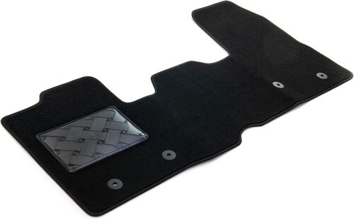 Sp-4504 Tapis Sur Mesure En Velour Pour Ford Transit / Custom (Boite Manuelle) 2014 2019, Black[X2998]