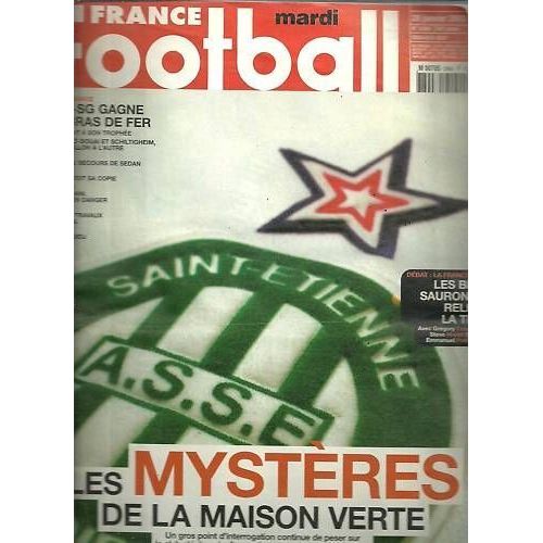 France Football N° 2964 : A.S.S.E(Les Mysteres De La Maison Verte)