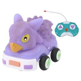 Voiture de dinosaure télécommandée, sécurité multifonctionnelle, Anti-Collision, jouet de voiture de dinosaure RC avec lumière et musique Ankylosaure