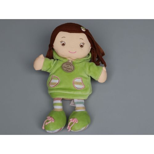 Doudou Poupée Vert Marron Doudou Et Compagnie