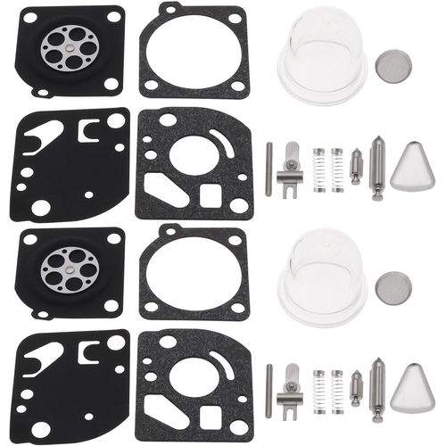 ChenQuanSarl-2 Kit De Réparation De Diaphragme De Carburateur Débroussailleuse 545081848 Kit Joint De Carburateur 545130001 Compatible Avec Husqvarna 125R 128R 124C 128 Cd Ldx Djx 128Ld 128Rj