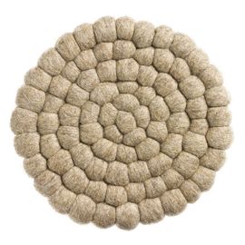 Dessous De Plat Brian Recyclé Naturel Diamètre 20 Cm Winkler