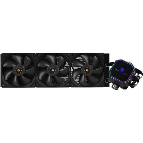 ChenQuanSarl-Frozen Prism Refroidisseur D'Eau Aio 360°, Refroidisseur Liquide Pour Processeur, Système De Refroidissement À Eau Pwm De 3 Ventilateurs Pwm De 120 Mm, Haute Vitesse, 1850 Tr/Min,