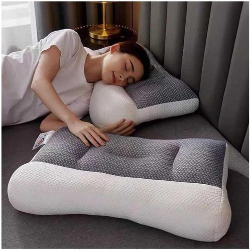 Oreiller Pour Apnée Du Sommeil, Oreiller Orthopédique Pour Le Sommeil Profond, Oreiller Pour Apnée Du Sommeil, Oreiller Ergonomique Pour Le Cou Et Les Épaules, Oreiller Pour Dormeurs Sur Le