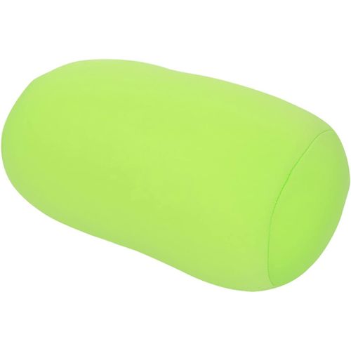 Oreiller En Microbilles Coussin De Rouleau De Bonnet De Voyage En Microbilles Pour Le Soutien Du Dos(Vert)